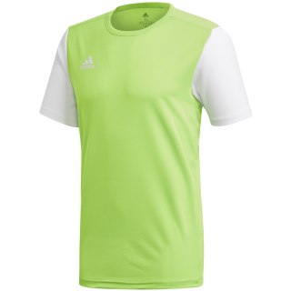 Koszulka dla dzieci adidas Estro 19 Jersey JUNIOR limonkowa GH1663 Adidas teamwear