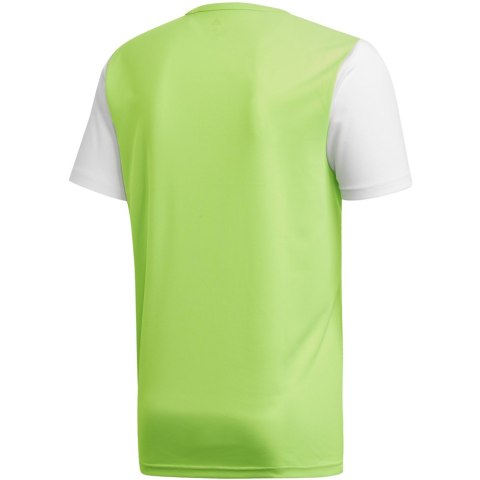 Koszulka dla dzieci adidas Estro 19 Jersey JUNIOR limonkowa GH1663 Adidas teamwear