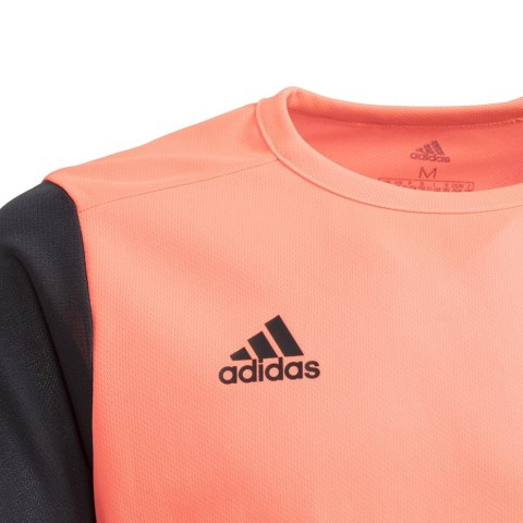 Koszulka dla dzieci adidas Estro 19 Jersey JUNIOR pomarańczowo-czarna FT6680 Adidas teamwear
