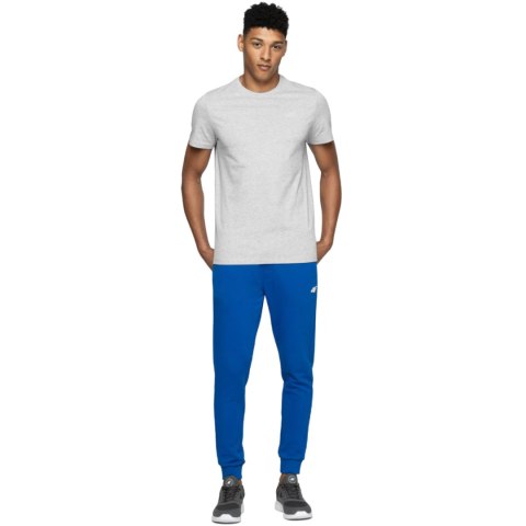 Koszulka męska 4F chłodny jasny szary melanż NOSH4 TSM003 27M 4F