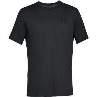 Koszulka męska Under Armour Sportstyle Left Chest SS czarna 1326799 001 Under Armour