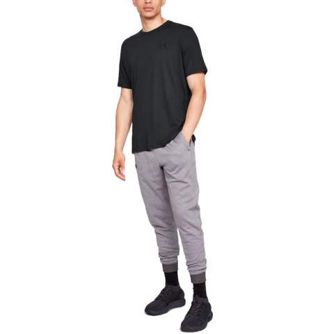 Koszulka męska Under Armour Sportstyle Left Chest SS czarna 1326799 001 Under Armour