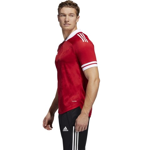 Koszulka męska adidas Condivo 20 Jersey czerwona FT7257 Adidas teamwear