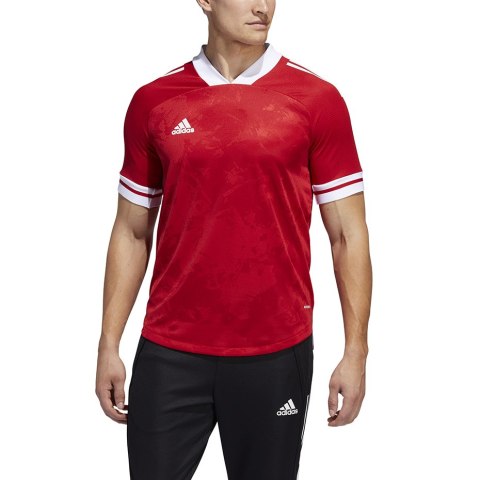 Koszulka męska adidas Condivo 20 Jersey czerwona FT7257 Adidas teamwear