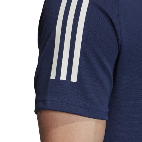 Koszulka męska adidas Condivo 20 Polo granatowo-biała ED9245 Adidas teamwear