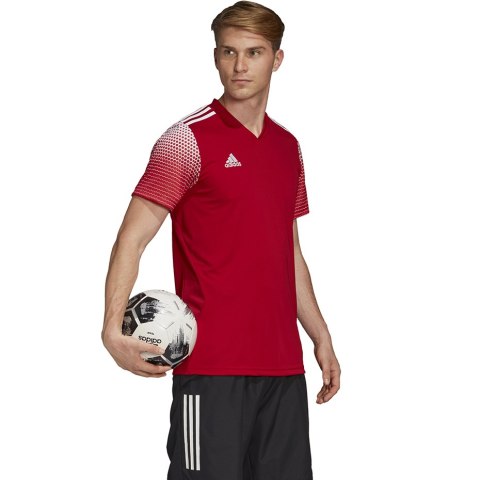 Koszulka męska adidas Regista 20 Jersey czerwono-biała FI4551 Adidas teamwear