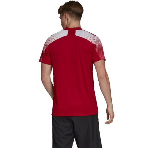 Koszulka męska adidas Regista 20 Jersey czerwono-biała FI4551 Adidas teamwear