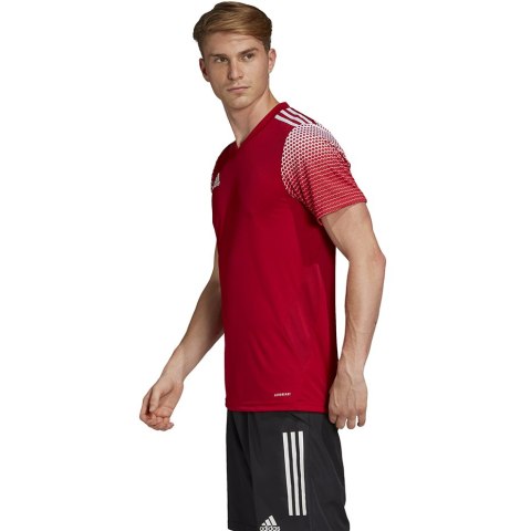 Koszulka męska adidas Regista 20 Jersey czerwono-biała FI4551 Adidas teamwear