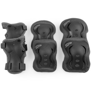 Ochraniacze do łyżworolek Spokey Shield czarne 922152-922153-922154 Spokey