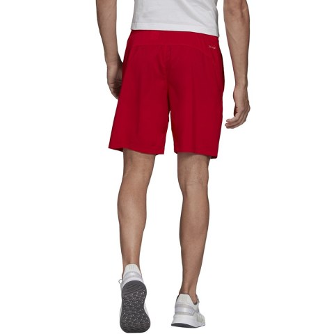Spodenki męskie adidas D2M Cool Sho WV czerwone FM0189 Adidas