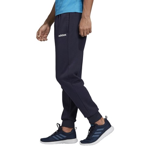 Spodnie męskie adidas Essentials Plain Tapered Pant FL granatowe DU0376 Adidas