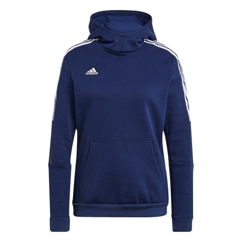 Bluza damska adidas Tiro 21 Sweat Hoody granatowa GK9678 Adidas teamwear