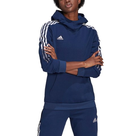 Bluza damska adidas Tiro 21 Sweat Hoody granatowa GK9678 Adidas teamwear