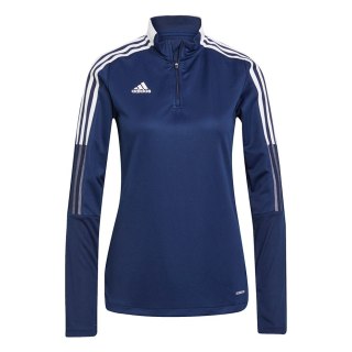 Bluza damska adidas Tiro 21 Training Top granatowa GK9660 Adidas teamwear
