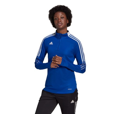 Bluza damska adidas Tiro 21 Training Top niebieska GM7316 Adidas teamwear
