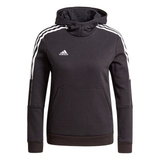 Bluza dla dzieci adidas Tiro 21 Sweat Hoody czarna GM7326 Adidas teamwear