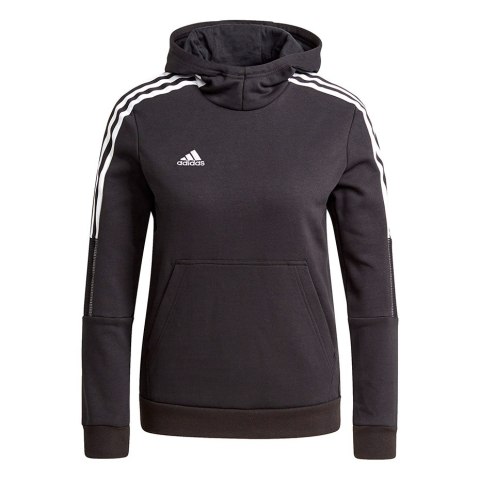 Bluza dla dzieci adidas Tiro 21 Sweat Hoody czarna GM7326 Adidas teamwear
