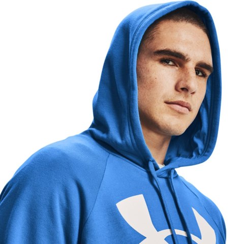 Bluza męska Under Armour Rival Fleece Big Logo HD jasny niebieski 1357093 787 Under Armour