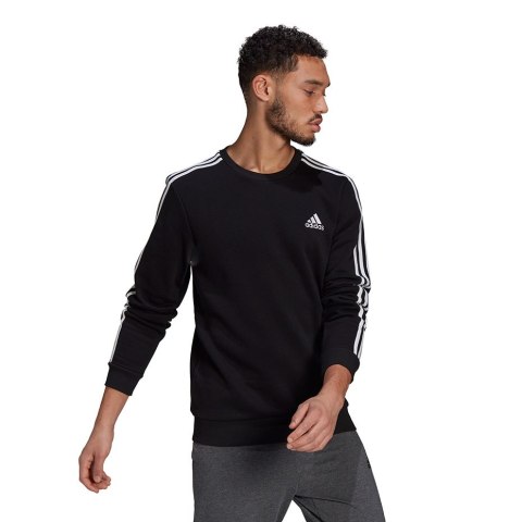 Bluza męska adidas Essentials Sweatshirt czarna GK9106 Adidas