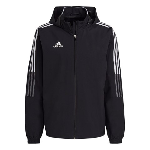 Bluza męska adidas Tiro 21 Allweather czarna GH4466 Adidas teamwear
