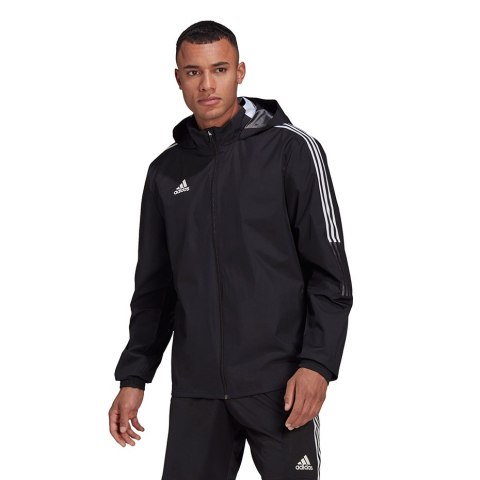 Bluza męska adidas Tiro 21 Allweather czarna GH4466 Adidas teamwear