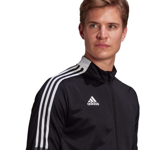 Bluza męska adidas Tiro 21 Track czarna GM7319 Adidas teamwear