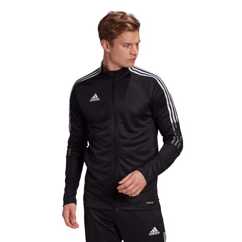 Bluza męska adidas Tiro 21 Track czarna GM7319 Adidas teamwear