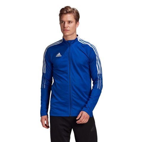 Bluza męska adidas Tiro 21 Track niebieska GM7320 Adidas teamwear