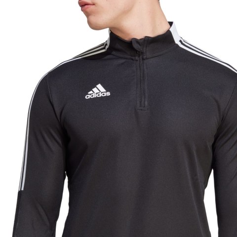 Bluza męska adidas Tiro 21 Training Top czarna GH7304 Adidas teamwear