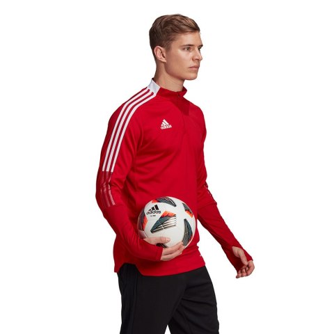 Bluza męska adidas Tiro 21 Training Top czerwona GH7303 Adidas teamwear