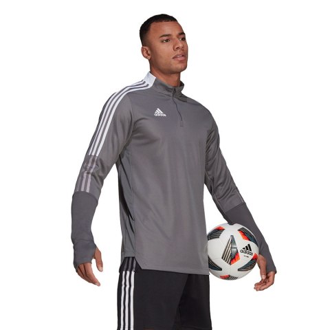 Bluza męska adidas Tiro 21 Training Top szara GH7301 Adidas teamwear