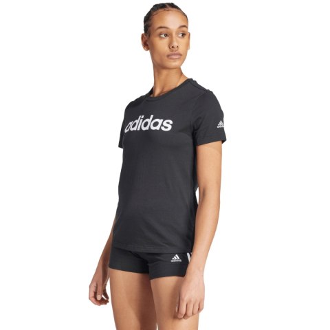 Koszulka damska adidas Essentials Slim T-Shirt czarna GL0769 Adidas