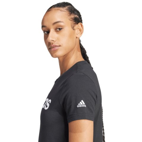 Koszulka damska adidas Essentials Slim T-Shirt czarna GL0769 Adidas