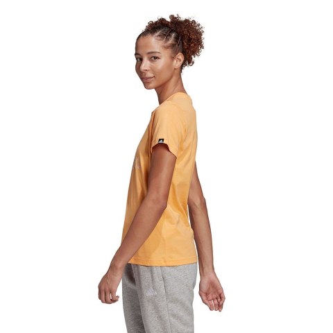 Koszulka damska adidas Outlined Floral Graphic T-Shirt żółta GL1030 Adidas