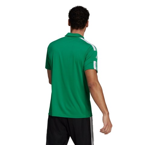 Koszulka męska adidas Squadra 21 Polo zielona GP6430 Adidas teamwear