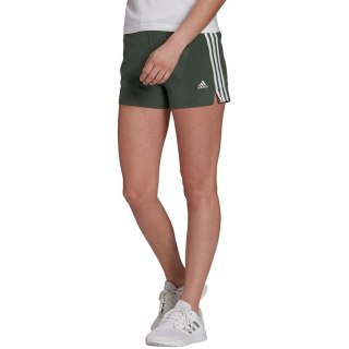 Spodenki damskie adidas Essentials Slim Shorts khaki GM5525 Adidas