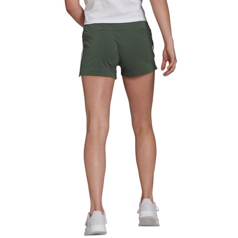 Spodenki damskie adidas Essentials Slim Shorts khaki GM5525 Adidas