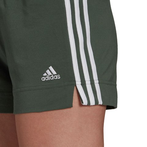 Spodenki damskie adidas Essentials Slim Shorts khaki GM5525 Adidas