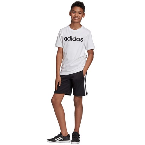Spodenki dla dzieci adidas Essentials 3 Stripes Knit Short czarne DV1796 Adidas