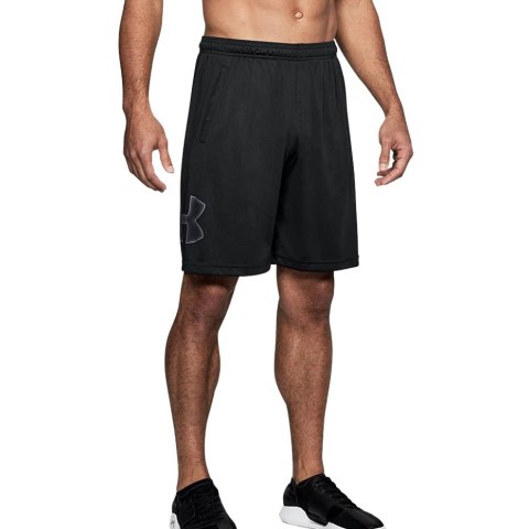 Spodenki męskie Under Armour Tech Graphic Short czarne 1306443 001 Under Armour