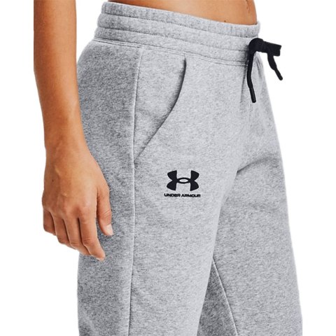 Spodnie damskie Under Armour Rival Fleece szary melanż 1356416 035 Under Armour