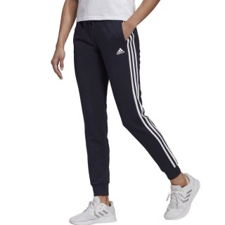 Spodnie damskie adidas Essentials Slim Tapered Cuffed Pant granatowe GM8736 Adidas