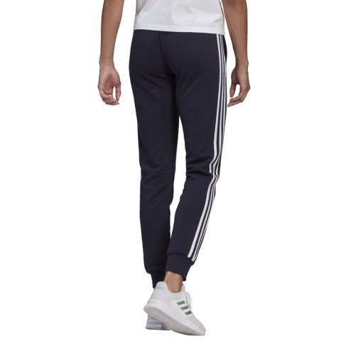 Spodnie damskie adidas Essentials Slim Tapered Cuffed Pant granatowe GM8736 Adidas