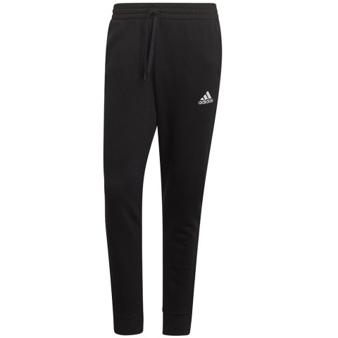 Spodnie męskie adidas Essentials Tapered Cuff Pants czarne GK9268 Adidas