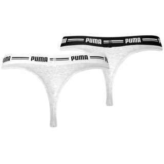 Bielizna damska Puma String 2P Pack szara 907854 05 Puma