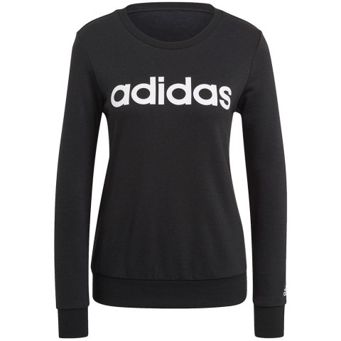 Bluza damska adidas Essentials Linear Sweatshirt czarna GL0718 Adidas