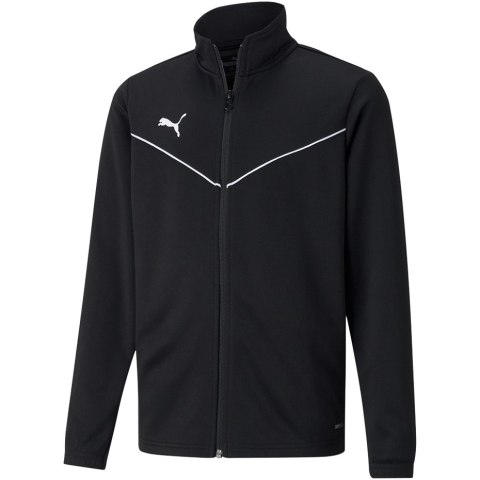 Bluza dla dzieci Puma teamRISE Training Poly Jacket Jr czarna 657393 03 Puma