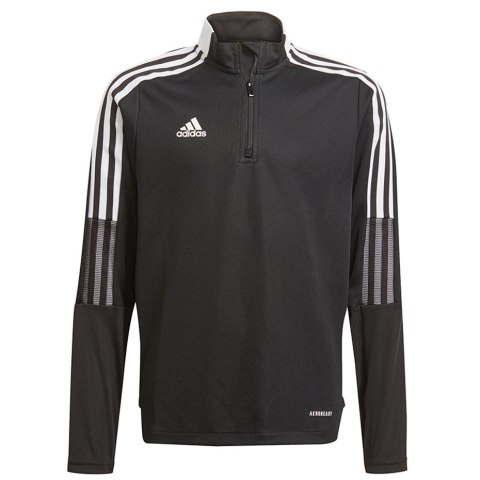 Bluza dla dzieci adidas Tiro 21 Training Top Youth czarna GM7325 Adidas teamwear