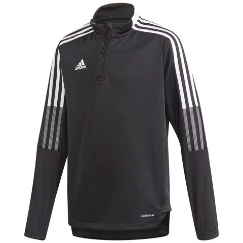 Bluza dla dzieci adidas Tiro 21 Training Top Youth czarna GM7325 Adidas teamwear