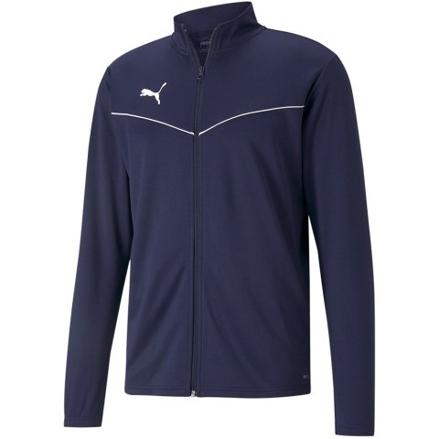 Bluza męska Puma teamRISE Training Poly Jacket granatowa 657392 06 Puma